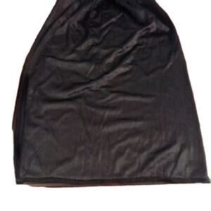 Blush Half Slip In Black Sz. Med. Side Slit